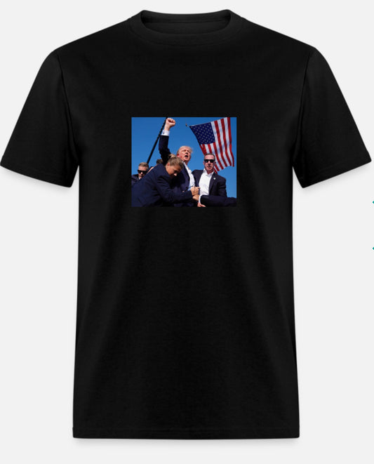 Trump “Fight” T-Shirt (Black)